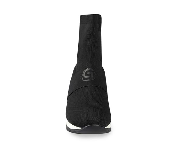 SNEAKER A CALZINO CON CINGHIA LOGATA