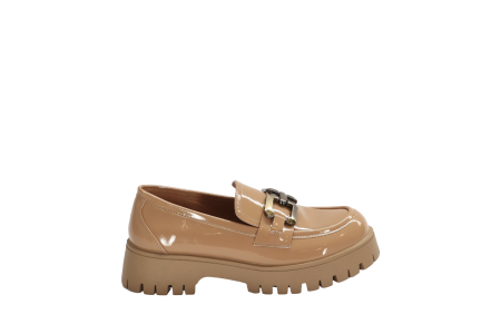 MOCASSINO CON FIBBIA CATENA