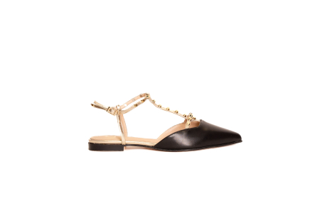 BALLERINA SLINGBACK CON BORCHIE