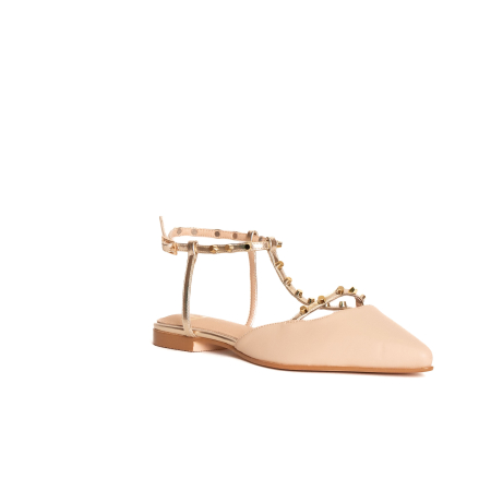 BALLERINA SLINGBACK CON BORCHIE