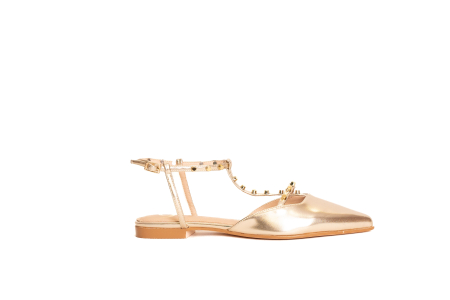 BALLERINA SLINGBACK CON BORCHIE