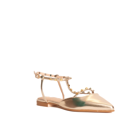 BALLERINA SLINGBACK CON BORCHIE
