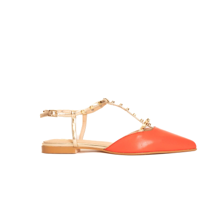 BALLERINA SLINGBACK CON BORCHIE