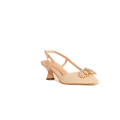 SANDALO SLINGBACK CON FIBBIA GIOIELLO