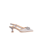 SANDALO SLINGBACK CON FIBBIA GIOIELLO