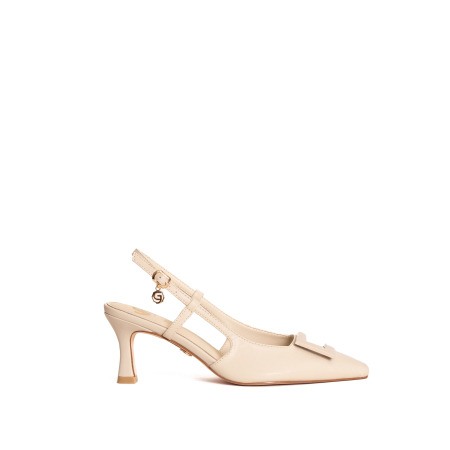 SLINGBACK CON ACCESSORIO