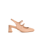 DECOLLETE SLINGBACK CON DOPPIO CINTURINO