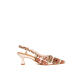 DECOLLETE SLINGBACK INTRECCIATA