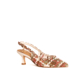 DECOLLETE SLINGBACK INTRECCIATA