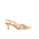 DECOLLETE SLINGBACK INTRECCIATA