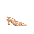 DECOLLETE SLINGBACK INTRECCIATA