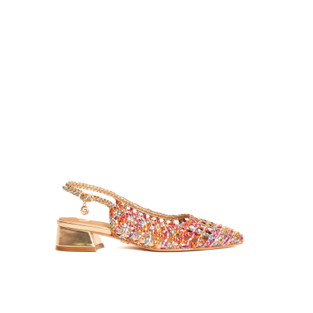 BALLERINA SLINGBACK INTRECCIATA