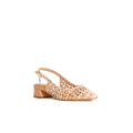 BALLERINA SLINGBACK INTRECCIATA