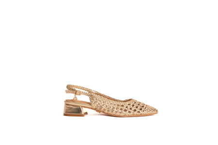 BALLERINA SLINGBACK INTRECCIATA