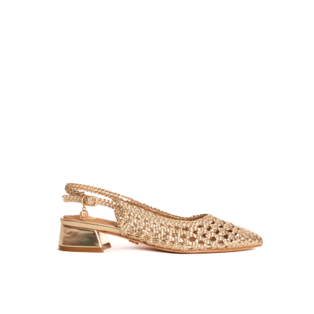 BALLERINA SLINGBACK INTRECCIATA