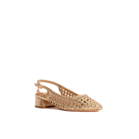 BALLERINA SLINGBACK INTRECCIATA