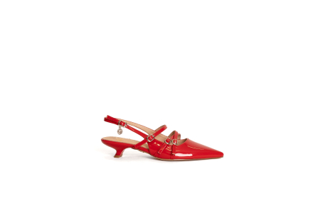 SANDALO SLINGBACK CON DOPPIA FASCIA