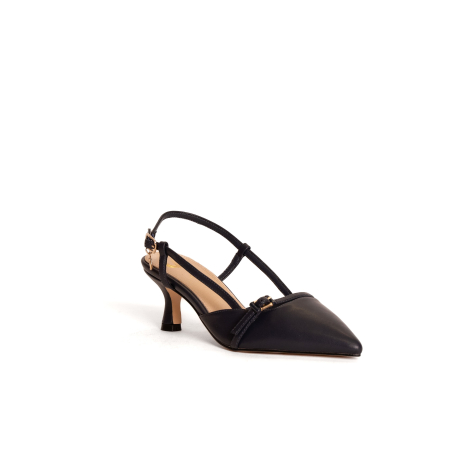 SANDALO SLINGBACK CON FIBBIETTA