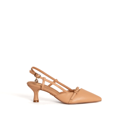 SANDALO SLINGBACK CON FIBBIETTA