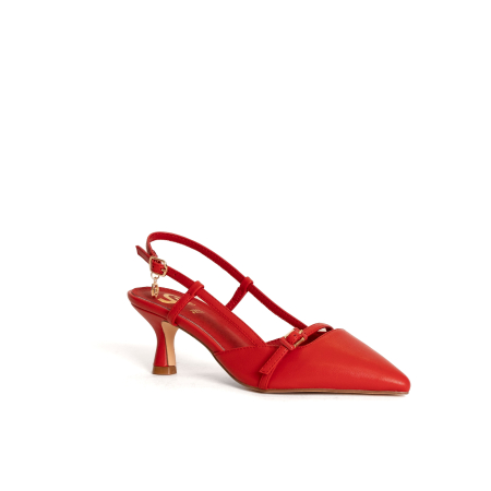 SANDALO SLINGBACK CON FIBBIETTA