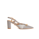 SLINGBACK CON MORSETTO IN BAMBU'