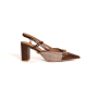 SLINGBACK CON MORSETTO IN BAMBU'