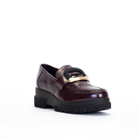 MOCASSINO SPORTIVO CON ACCESSORIO SQUADRATO