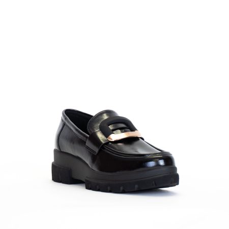 MOCASSINO SPORTIVO CON ACCESSORIO SQUADRATO