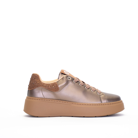 SNEAKERS CON TALLONETTA IN STRASS