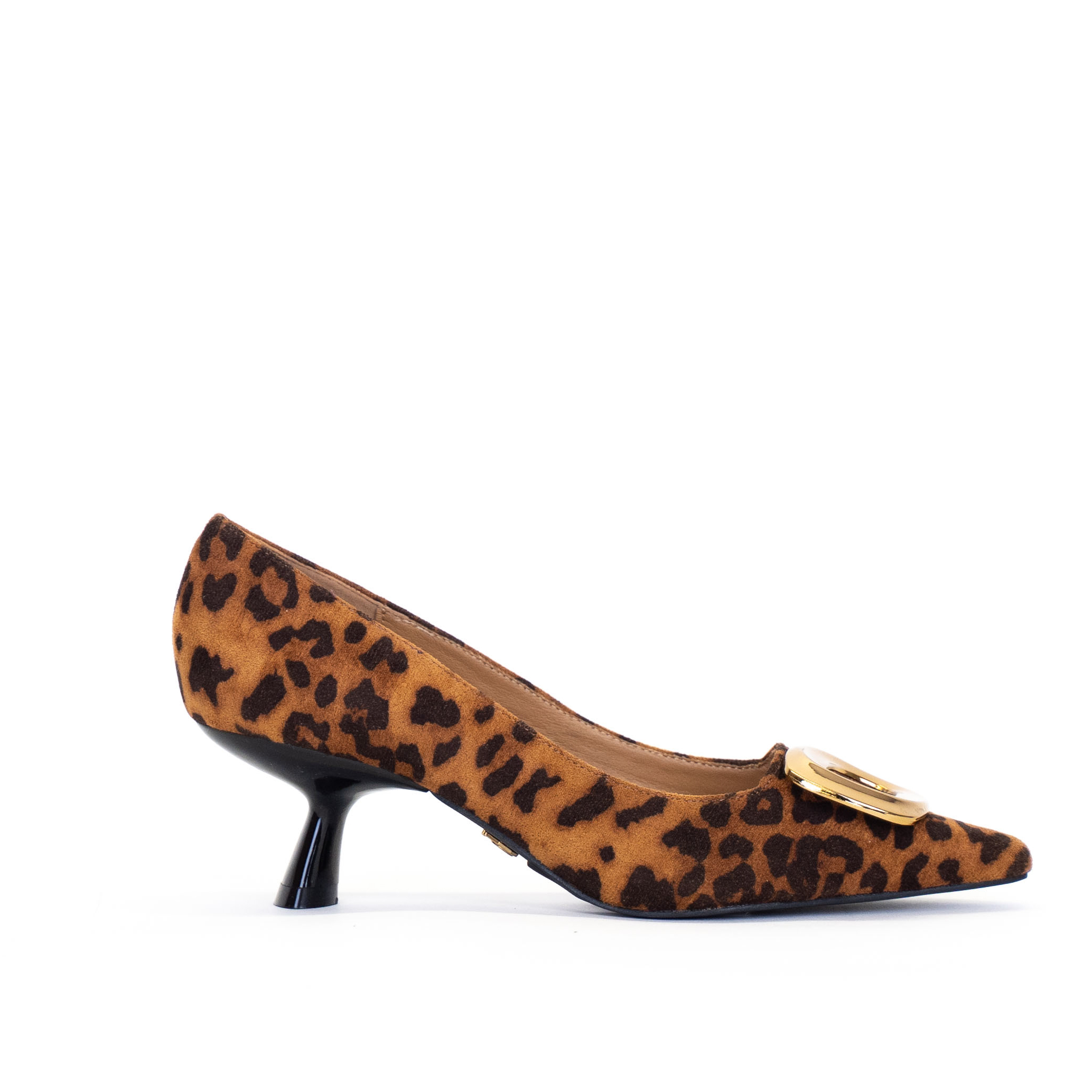 DECOLLETE CON ACCESSORIO DORATO