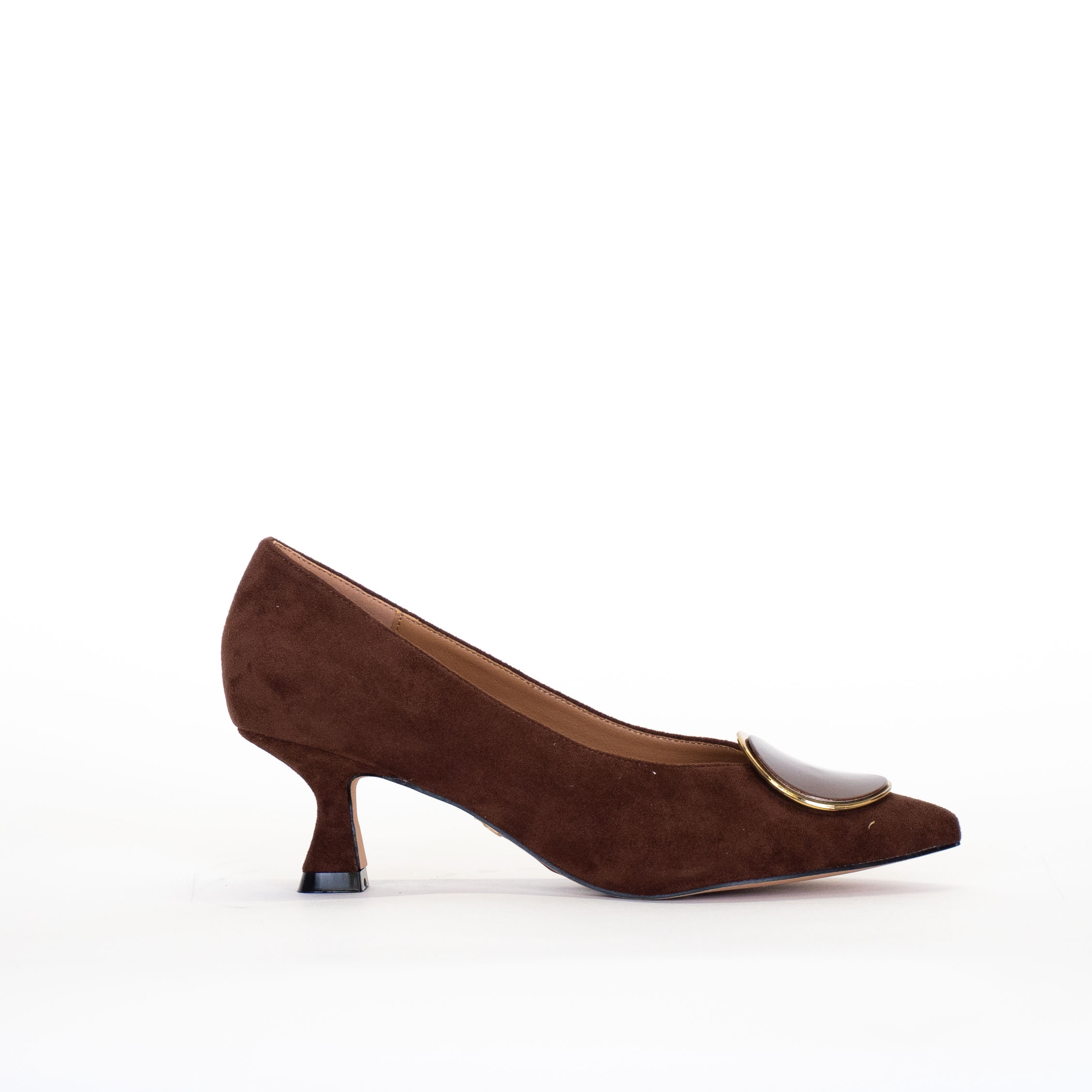 DECOLLETE CON ACCESSORIO TONDO