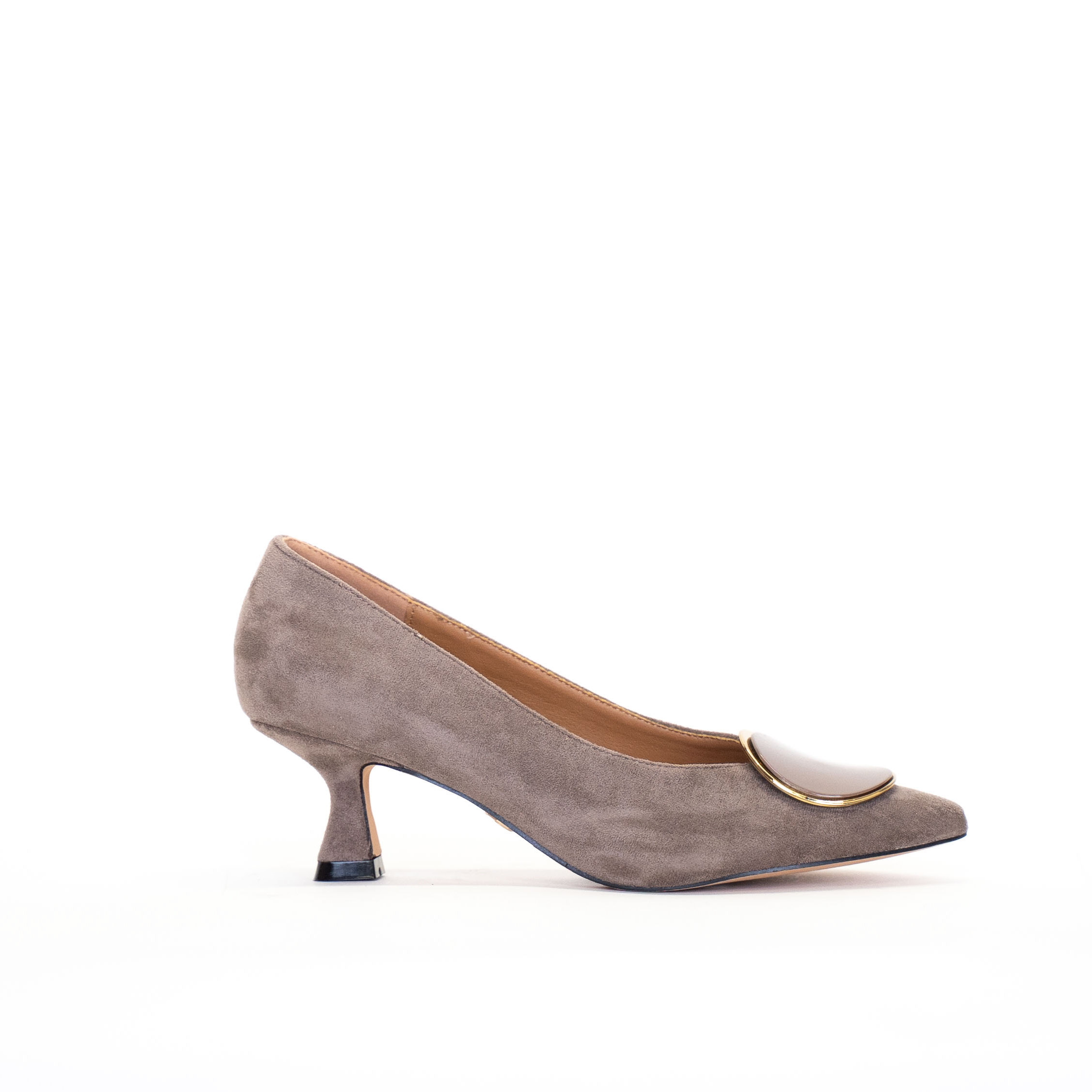 DECOLLETE CON ACCESSORIO TONDO