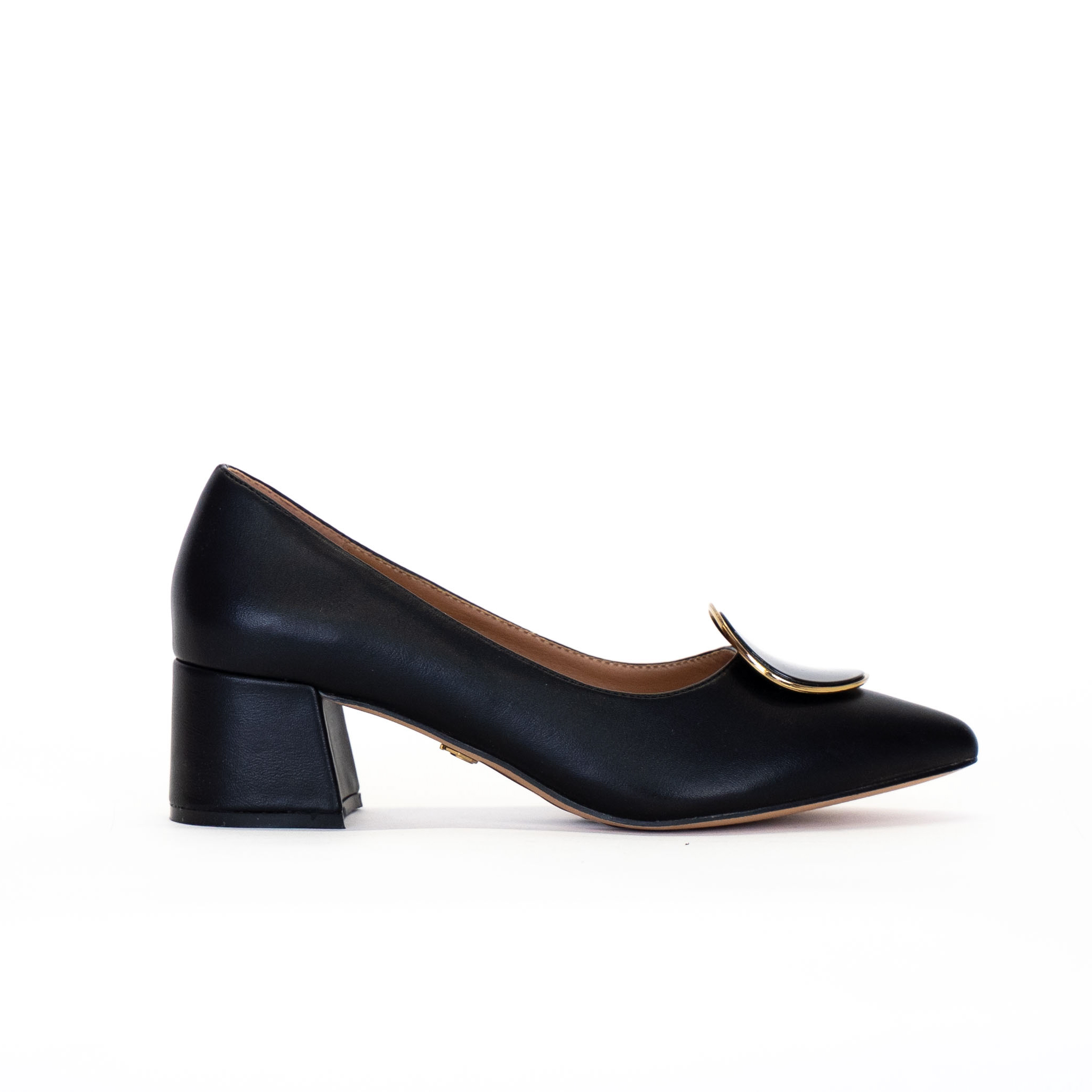 DECOLLETE CON ACCESSORIO TONDO