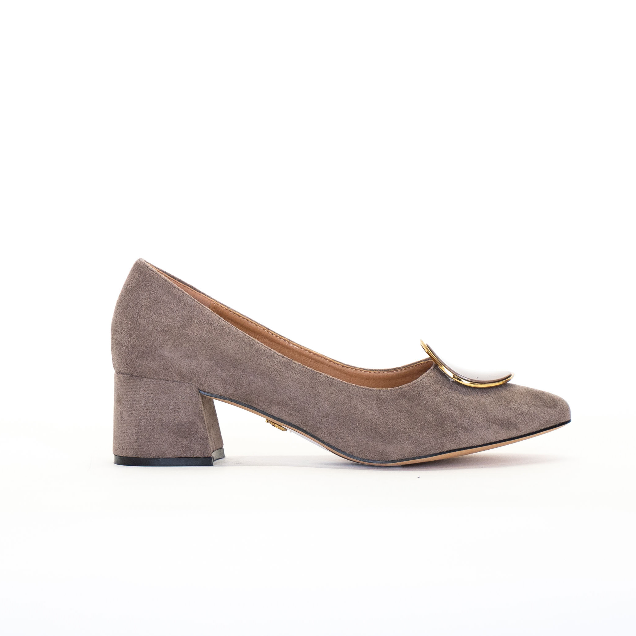 DECOLLETE CON ACCESSORIO TONDO