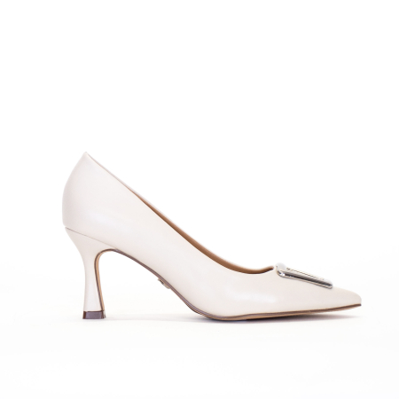 DECOLLETE CON ACCESSORIO FRONTALE