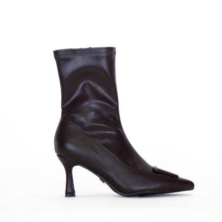 STIVALETTO CON TACCO ALTO E FIBBIA