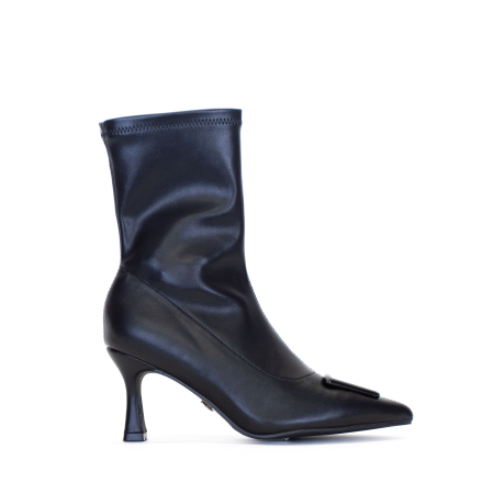 STIVALETTO CON TACCO ALTO E FIBBIA