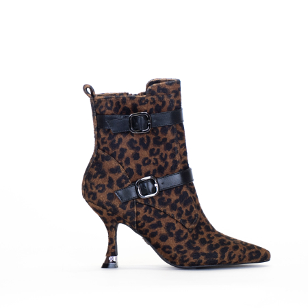 STIVALETTO CON TACCO ALTO E CINGHIE