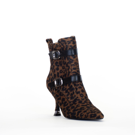 STIVALETTO CON TACCO ALTO E CINGHIE