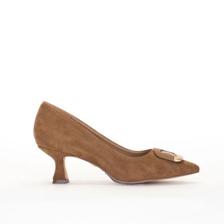 DECOLLETE CON ACCESSORIO FRONTALE