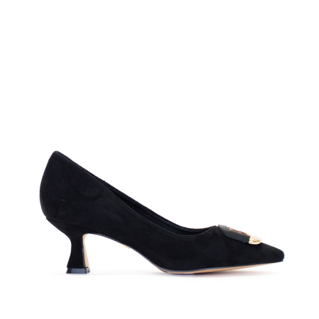 DECOLLETE CON ACCESSORIO FRONTALE