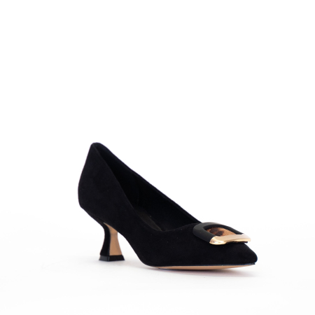 DECOLLETE CON ACCESSORIO FRONTALE