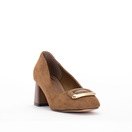 DECOLLETE CON ACCESSORIO FRONTALE