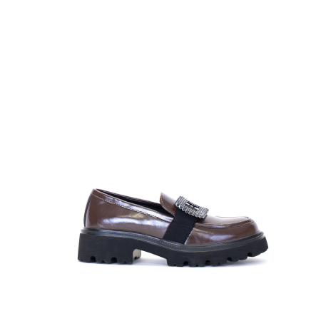 MOCASSINO CON FIBBIA GIOIELLO