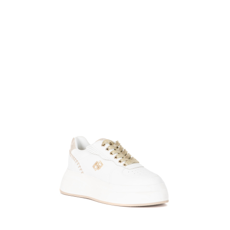 SNEAKERS BICOLOR CON PARA ALTA