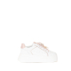 SNEAKERS CON TALLONETTA STRASS E ACCESSORI GIOIELLO