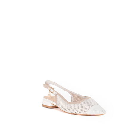 BALLERINA SLINGBACK IN TESSUTO