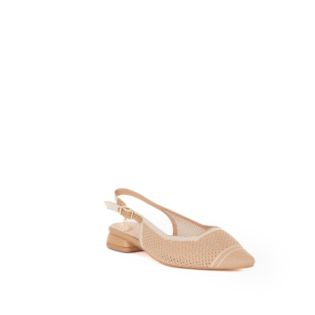 BALLERINA SLINGBACK IN TESSUTO