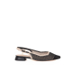 BALLERINA SLINGBACK IN TESSUTO