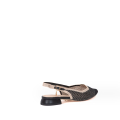 BALLERINA SLINGBACK IN TESSUTO